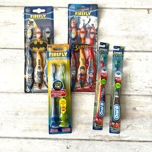 Oral-B Children’s Toddler Kids Toothbrushes Bundle 10 Pack Disney Cars Batman